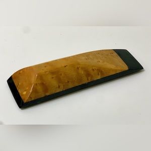 1988 Vtg Hand Crafted Homemade Birdseye Maple Pinewood Derby Race Car